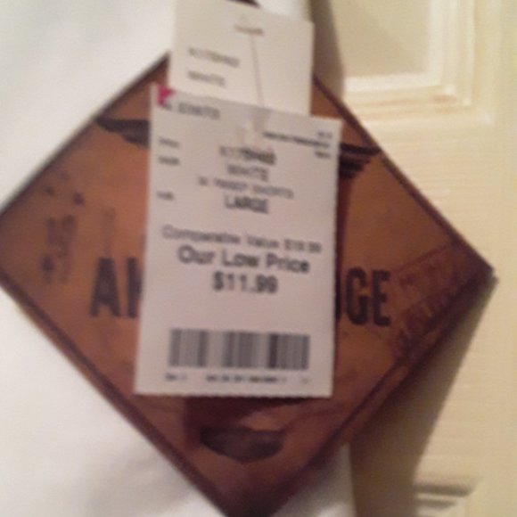 Aknowledge Womens White pull up shorts size L NWT - Picture 8 of 10